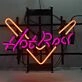 Hot Rock Cool Iron Frame Neon Sign