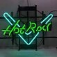 Hot Rock Cool Iron Frame Neon Sign