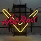 Hot Rock Cool Iron Frame Neon Sign
