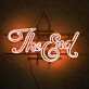 The End Dramatic Iron Frame Neon Sign