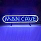 MAN CAVE Rugged Iron Frame Neon Sign