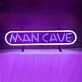 MAN CAVE Rugged Iron Frame Neon Sign