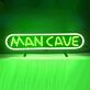 MAN CAVE Rugged Iron Frame Neon Sign