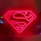 Superman Diamond Iconic Iron Frame Neon Sign