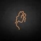 Curly hair' neon sign