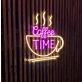 Customize Coffee Time Cozy Neon Sign
