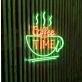 Customize Coffee Time Cozy Neon Sign