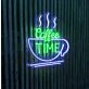 Customize Coffee Time Cozy Neon Sign