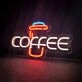 Customize Coffee Bold Neon Sign