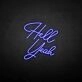 Hello yeah neon sign