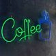 Customize Coffee Cup Classic Neon Sign