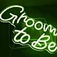 Dashing Groom to Be Neon Sign