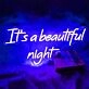 It's a Beautiful Night Marriage Room Wall Neon Sign