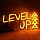 Level Up LED Night Light for Game Room