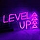 Level Up LED Night Light for Game Room