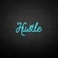 'Hustle 3' neon sign
