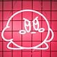 Mad Angry Kirby Game Neon Sign
