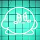 Mad Angry Kirby Game Neon Sign