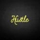 'Hustle 3' neon sign