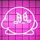 Mad Angry Kirby Game Neon Sign
