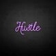 'Hustle 3' neon sign