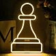 Pawn Chess Piece LED Light