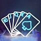 Playing Cards Game Neon Sign