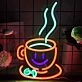 Cute Coffee Cup Neon Sign