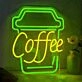 Customize Portable Coffee Cup Neon Sign