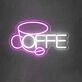 Customize Abstract Coffee Cup Neon Sign