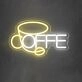 Customize Abstract Coffee Cup Neon Sign