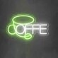 Customize Abstract Coffee Cup Neon Sign