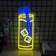 Iced Cocktail Bar Neon Sign