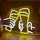 Large Beer Mug Toasting Bar Neon Sign