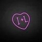 I+I' neon sign