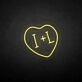 I+I' neon sign