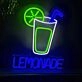 LEMONADE Juice Bar Neon Sign