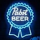 Pabst Beer Blue Ribbon LED Sign