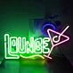 Lounge Cocktail LED Neon Sign