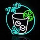 Bright Mojito Drink Neon Sign