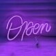 OPEN 2' neon sign