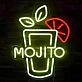 Tasty Bright Lemon Mojito Neon Sign