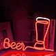 Customize Creative Beer Bottle Neon Sign