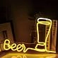 Customize Creative Beer Bottle Neon Sign