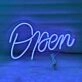 OPEN 2' neon sign
