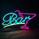 Customize Cocktail Glass Neon Sign