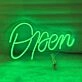OPEN 2' neon sign