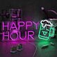 Customize Happy Hour Beer Time Neon Sign