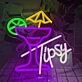 Customize Tipsy Cocktail Time Neon Sign