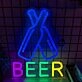 Customize Joyful Drinking with Bottle Neon Sign